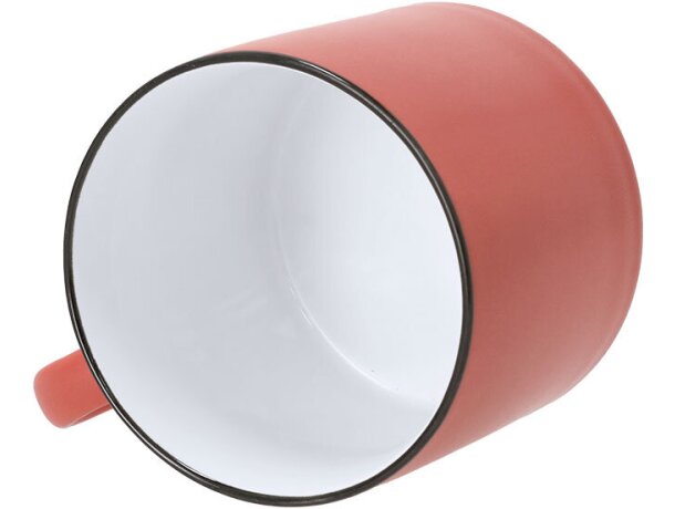 Taza cerámica Dumax 400ml personalizable con acabado mate detalle 3