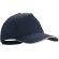 Gorra sencilla con visera curbada azul marino