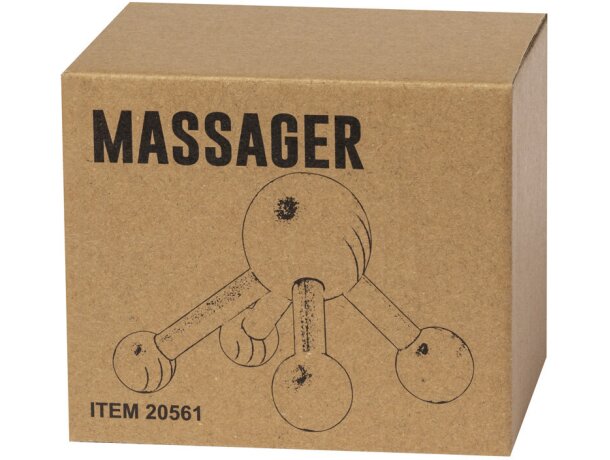 Masajeador de madera natural con empuñadura ergonómica Avati detalle 6