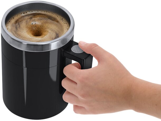 Taza mezcladora eléctrica Waker 400ml acero inoxidable detalle 5