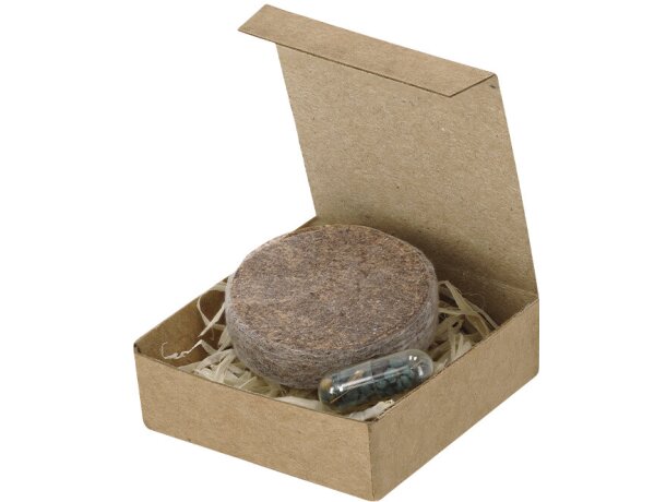 Pack plantable Aquael con semillas en cartón reciclado detalle 1