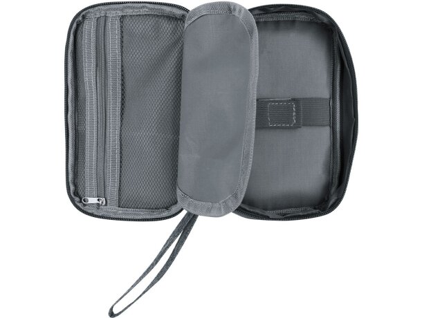 Estuche organizador Zimmer en poliéster RPET con cremallera detalle 3