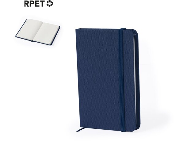 Bloc de notas con tapa rígida de rPET Pushkin detalle 1