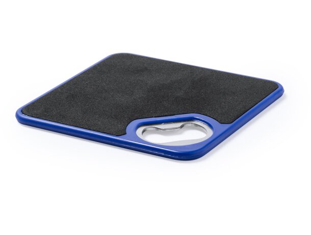 Posavasos Abridor Olmux Azul detalle 1