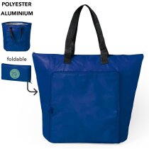 Bolsa térmica promocional con cremallera y asas medianas poliéster