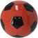 Balón de fútbol Nunix tamaño 5 en polipiel bicolor Rojo