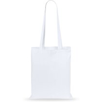 Bolsa de algodón para llevar colgada blanca Bolsa de algodón para llevar colgada blanca