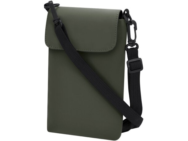 Portatodo Kryan en PU con cierre de velcro y mosquetones detalle 2