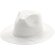 Sombrero de colores de poliester blanco