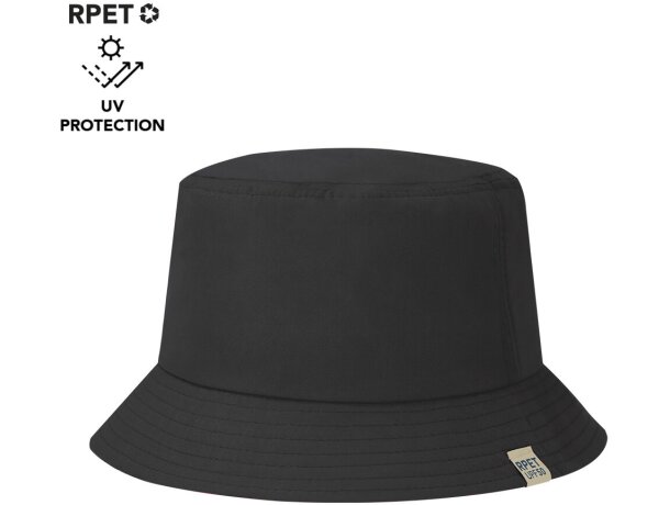 Gorro Zalay con protección UPF50+ en poliéster reciclado RPET detalle 1