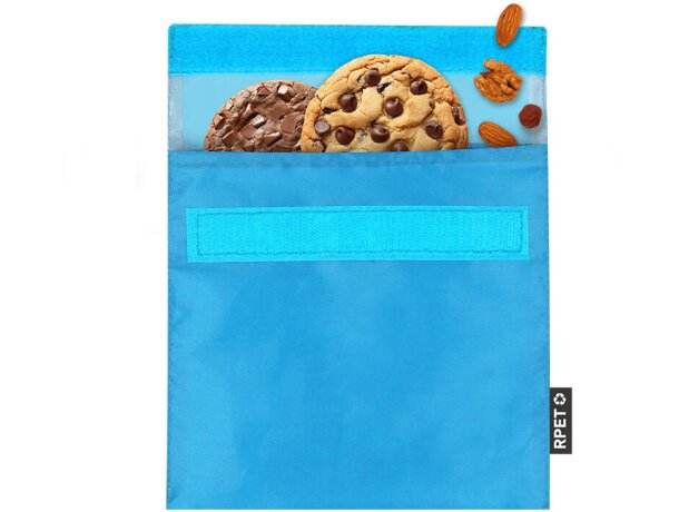 Portasnacks térmico Frasor en rpet con cierre de velcro detalle 3