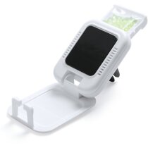 Soporte de móvil y ambientador para coche personalizado blanco Soporte de móvil y ambientador para coche personalizado blanco