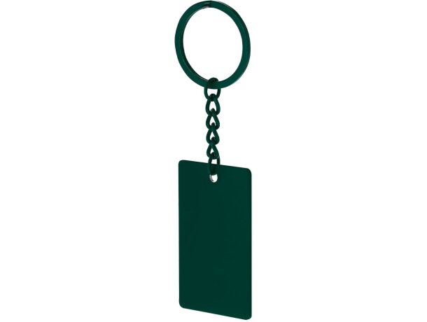 Llavero Taraf de acero inoxidable con acabado gomoso detalle 7