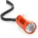 Linterna de aluminio de 6 leds personalizada naranja