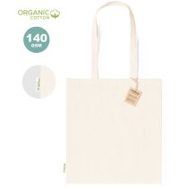 Bolsa de algodón personalizada con asas reforzadas