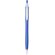 Bolígrafo en color liso y con clip azul