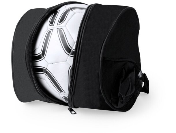 Bolsa para balones con cremallera poliéster rPET detalle 3