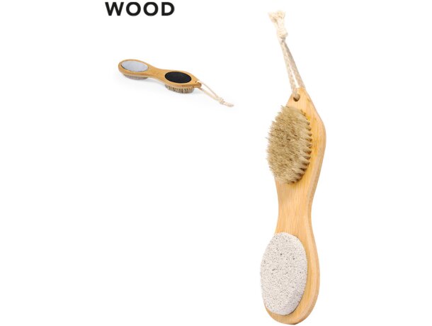 Cepillo exfoliante de madera con 4 funciones Cierny detalle 1