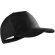 Gorra de algodón peinado alta calidad personalizada negra
