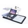 Carpeta negra con power bank personalizada