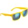 Gafas Bunner de sol con lente cuadrada amarillo