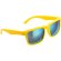 Gafas de sol con lente cuadrada amarilla personalizado