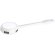 Lámpara puerto usb con luces led personalizada blanca
