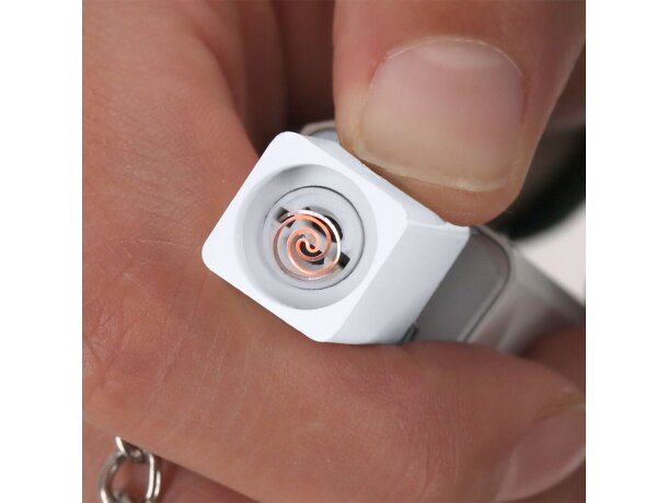 Encendedor eléctrico llavero Parris con carga USB tipo C detalle 5