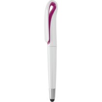 Bolígrafo con puntero y clip a color personalizado Bolígrafo con puntero y clip a color personalizado