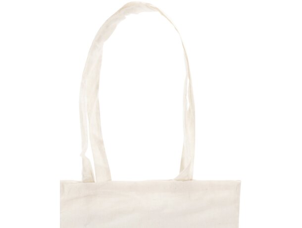 Bolsa de tela detalle asas largas