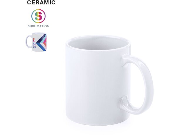 Taza Bornel de cerámica barata para personalizar en sublimacion