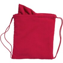 Bolsa toalla de microfibra kirk roja