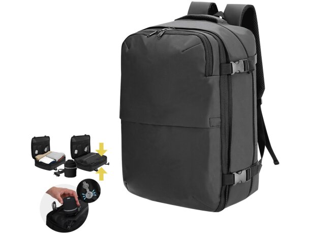 Mochila al vacío Garnep con bomba 30W y compartimento portátil detalle 1