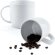 Taza de cerámica lisa 380 ml barata