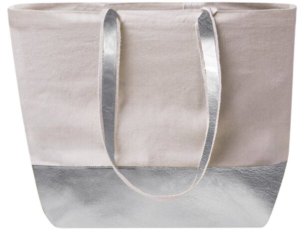Bolsa playa asas largas polipiel metalizada 220 g/m2 Hitalax detalle 3