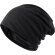 Gorra running de varios colores micropolar ajustable Simiut Negro