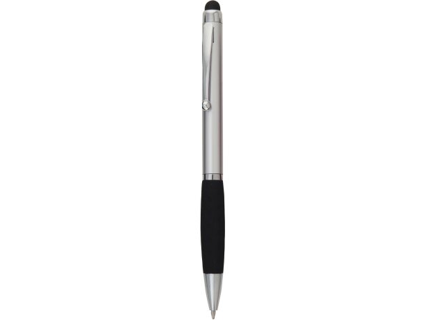 Bolígrafo con clip plata merchandising