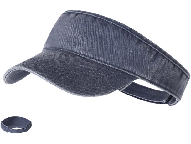Visera Kilats de algodón con acabado efecto lavado y cierre velcro detalle 1