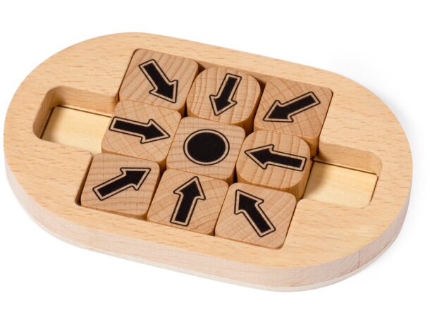 Mini puzzle de habilidad promocional de madera Jatrex detalle 2