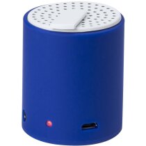 Altavoz redondo con acabados en blanco personalizado Altavoz redondo con acabados en blanco personalizado