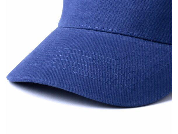 Gorra Bayon de algodón peinado alta calidad para empresas azul
