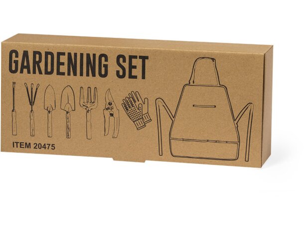 Set de jardinería con logo Kuruma detalle 5