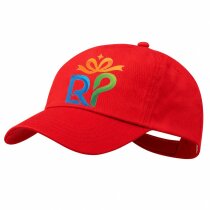 Gorra publicitaria 100% algodón de 5 paneles Sport