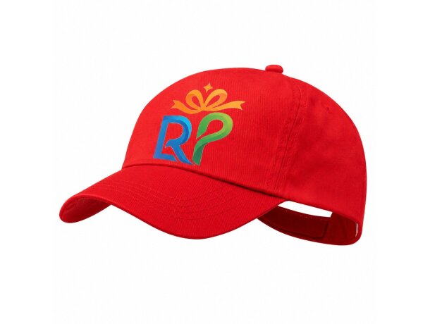 Gorra publicitaria 100% algodón de 5 paneles Sport detalle 1