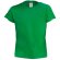 Camiseta Hecom de niño 135 gr color verde