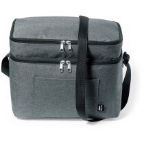 Bolsa nevera publicitaria con 2 compartimentos y bandolera ajustable