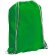 Spook mochila saco con cuerdas barata verde