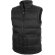 Chaleco unisex de poliester personalizado negro