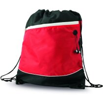 Mochila bicolor con cuerdas Mochila bicolor con cuerdas