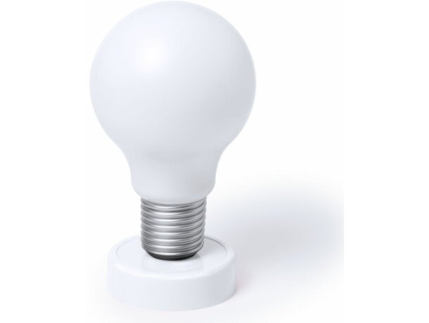 Lámpara personalizada con forma bombilla personalizada blanca Lámpara personalizada con forma bombilla personalizada blanca